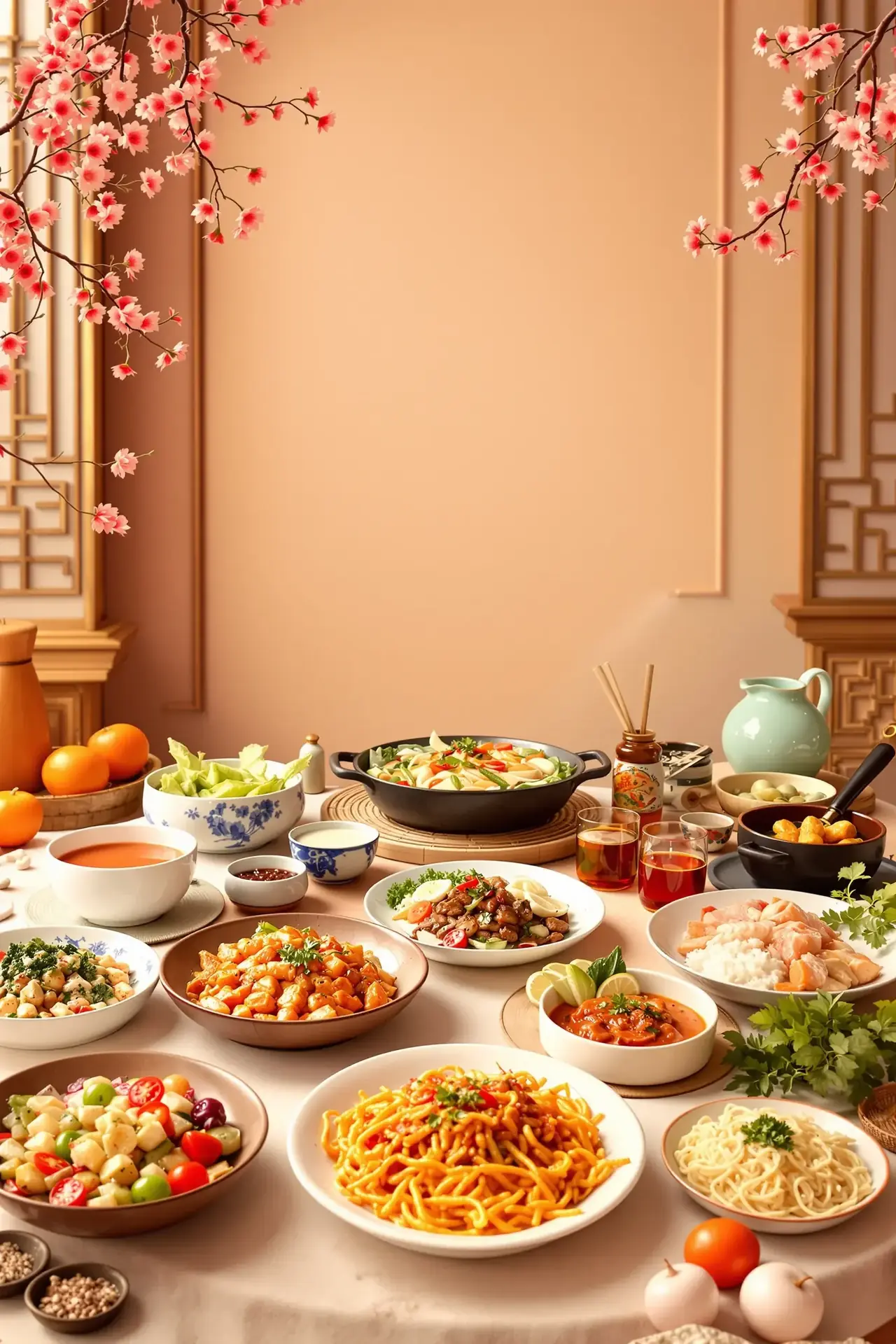 甜蜜的餐桌